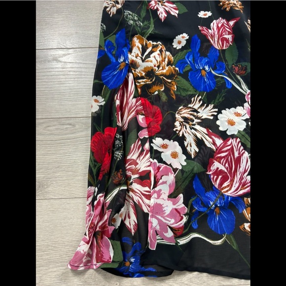 Urban Outfitters Kimchi Blue Floral Print Midi Dress - Picture 9 of 16